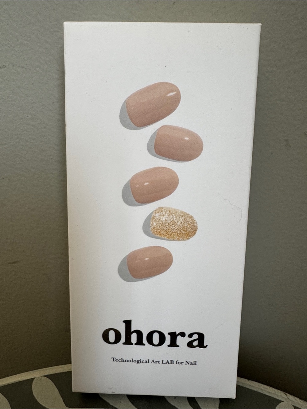 Ohora Nail Art Set Semicured Gel Nails NWT